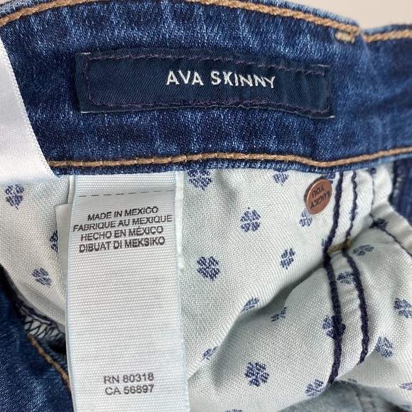 Lucky Brand Ava Skinny Jeans Size 4/27 - Picture 14 of 16